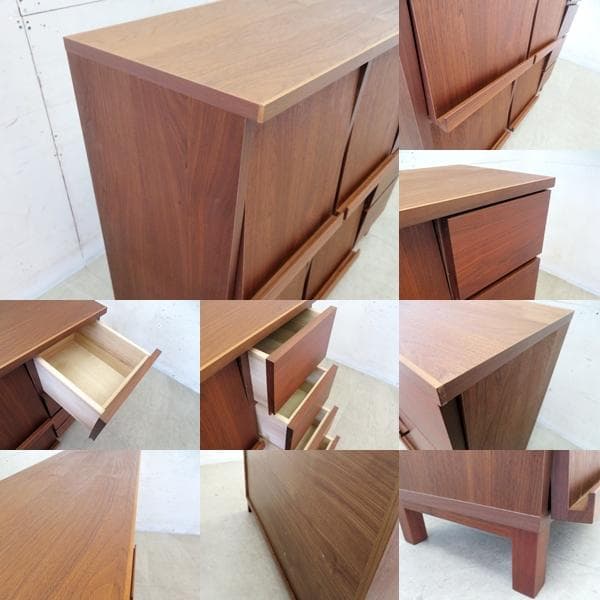 展示品■高野木工■レッチェ■ウォールナット■サイドボード/マガジンラック