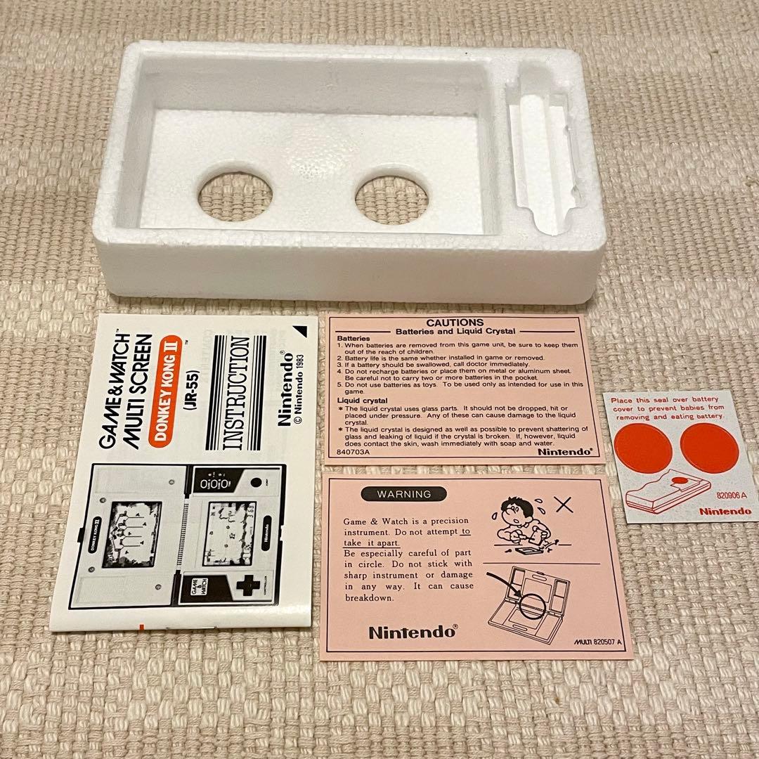 GAME&WATCH / DONKEY KONGⅡ JR-55(北米版)