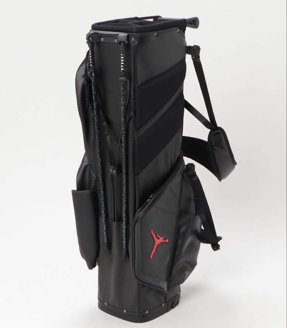 ジョーダン フェイドアウェイ プレミアム ゴルフバッグ ブラック　レッド