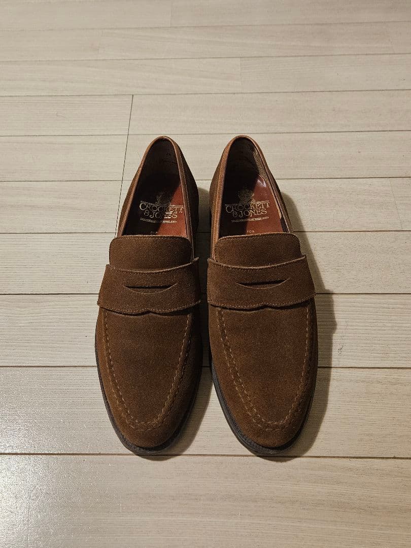 最終値下げ！ クロケット＆ジョーンズ ボストン2 カムデン ブラウンスエード