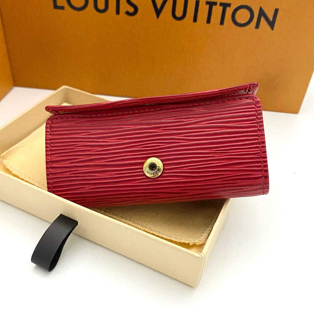 未使用品　ルイヴィトン　エピ　キーケース　ミュルティクレ4