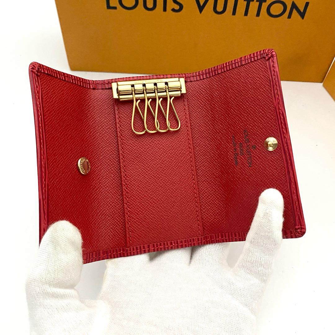 未使用品　ルイヴィトン　エピ　キーケース　ミュルティクレ4