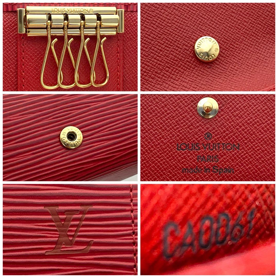 未使用品　ルイヴィトン　エピ　キーケース　ミュルティクレ4