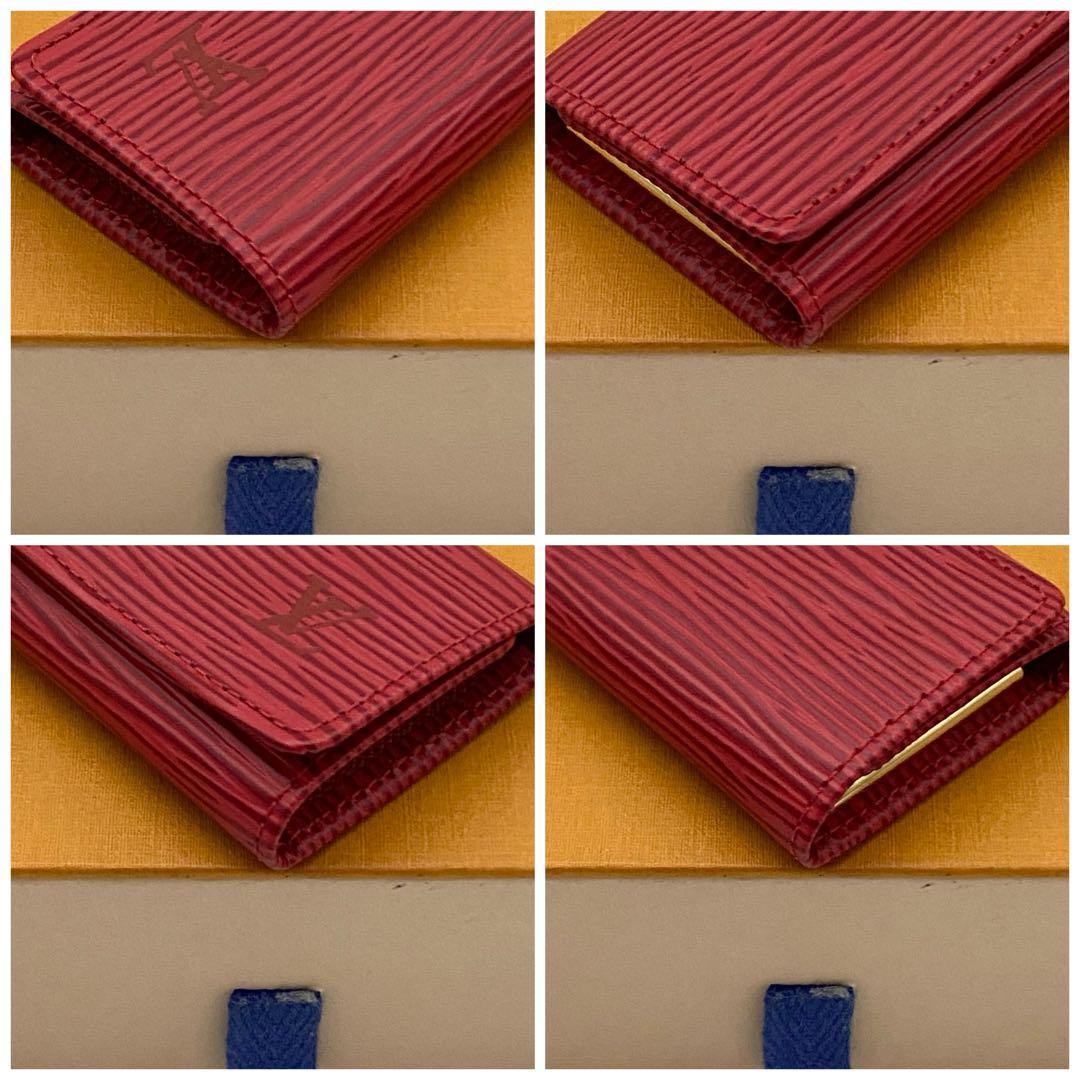未使用品　ルイヴィトン　エピ　キーケース　ミュルティクレ4
