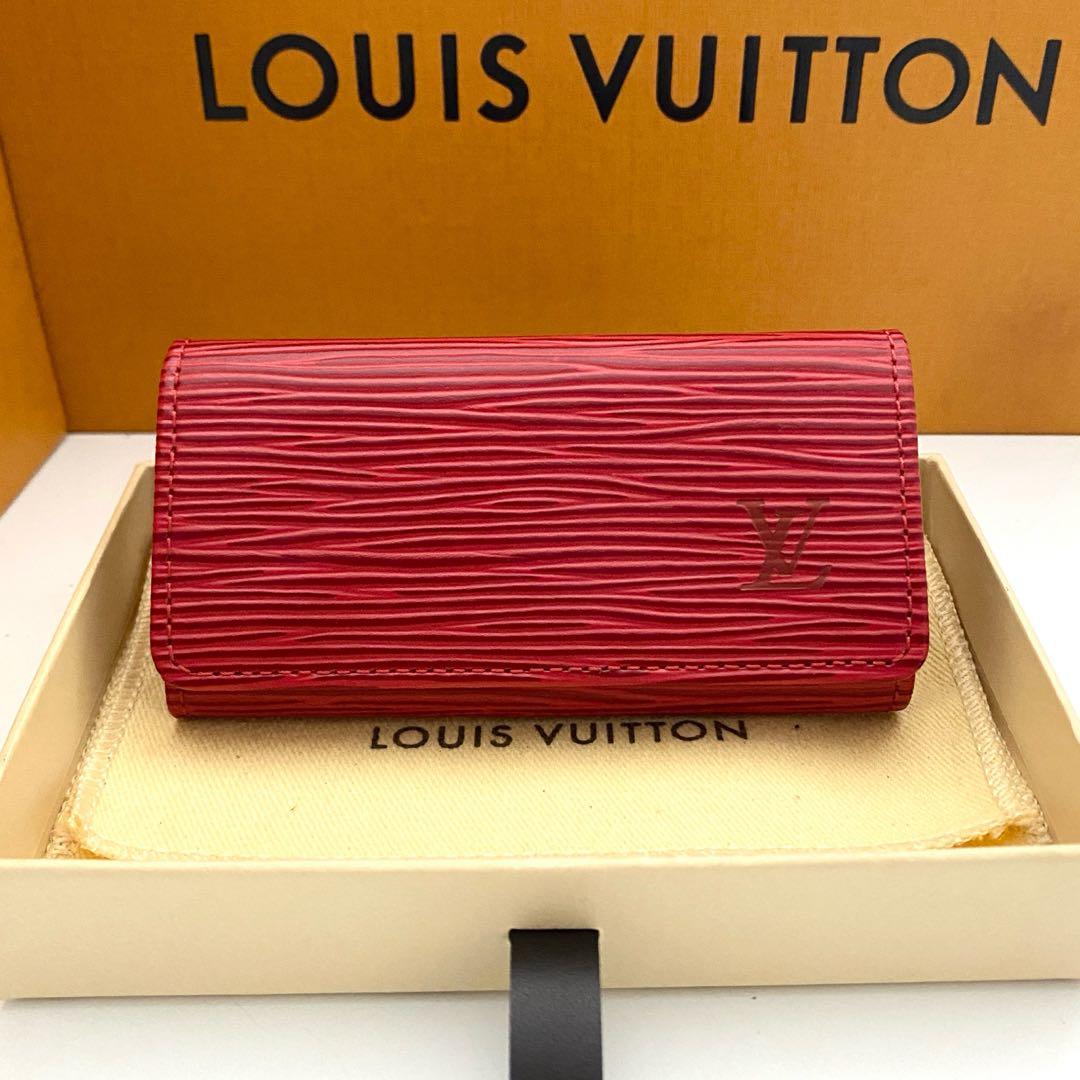 未使用品　ルイヴィトン　エピ　キーケース　ミュルティクレ4