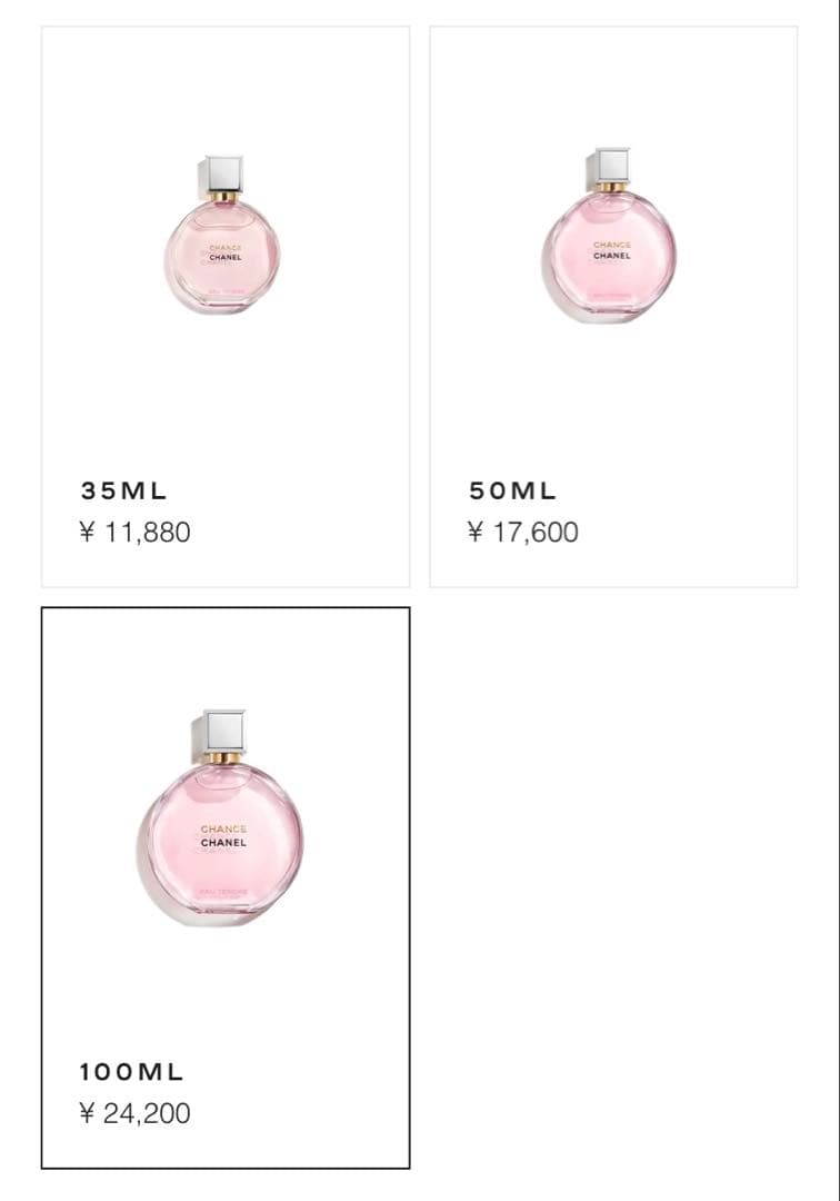 12/28までCHANEL チャンス オー タンドゥル オードゥ パルファム