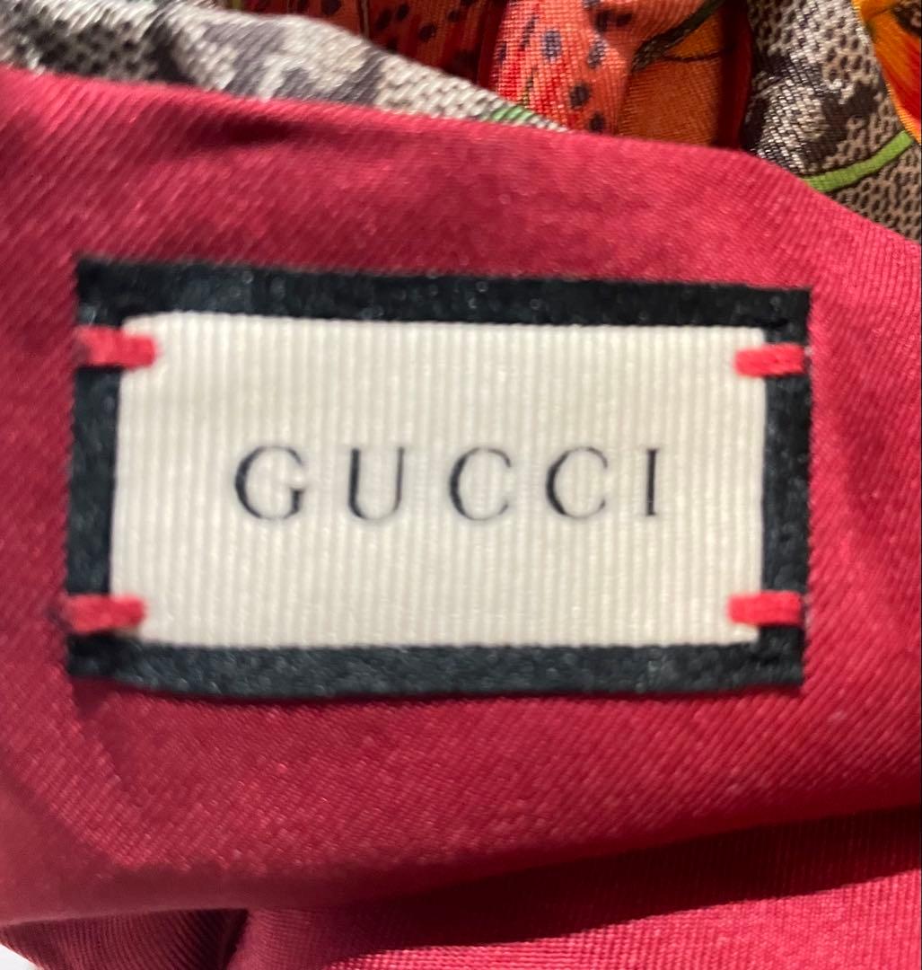 グッチ 花柄 ヘアバンド