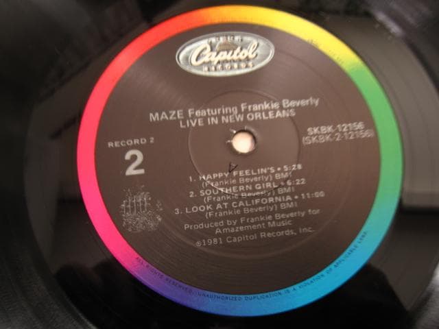 Live In New Orleans　Maze Frankie Beverly