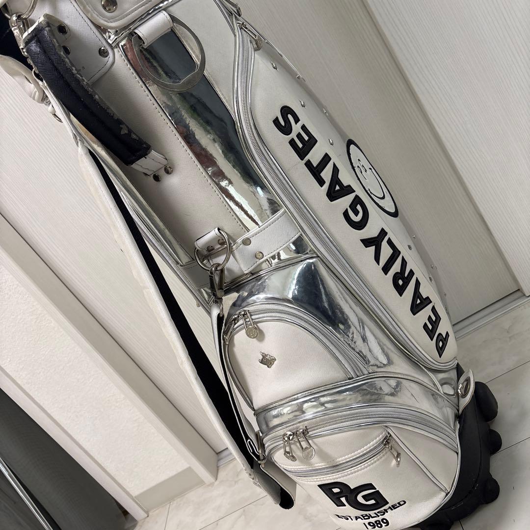 PEARLY GATES パーリーゲイツ キャスター付き　キャディーバック