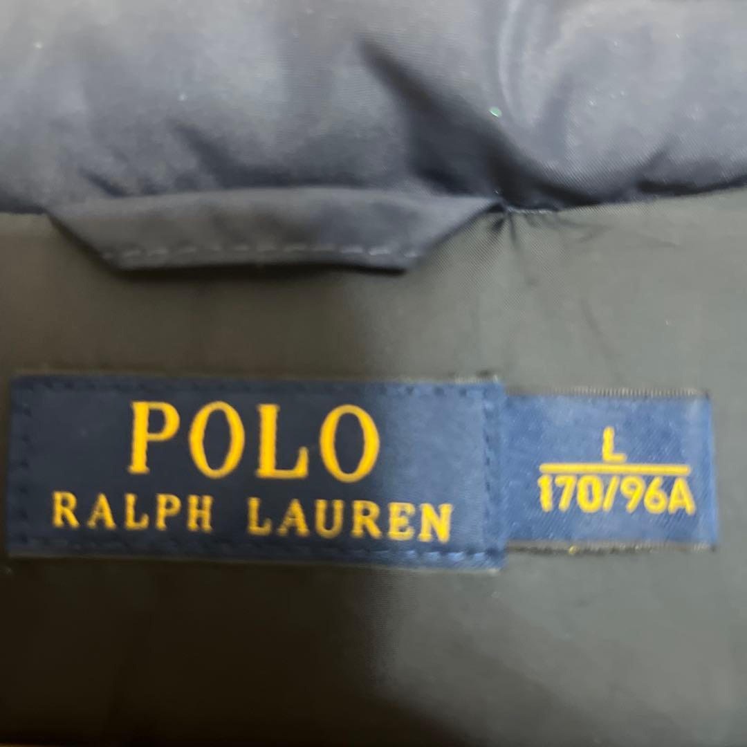 ポロ・ラルフ・ローレン フード付きダウンベスト