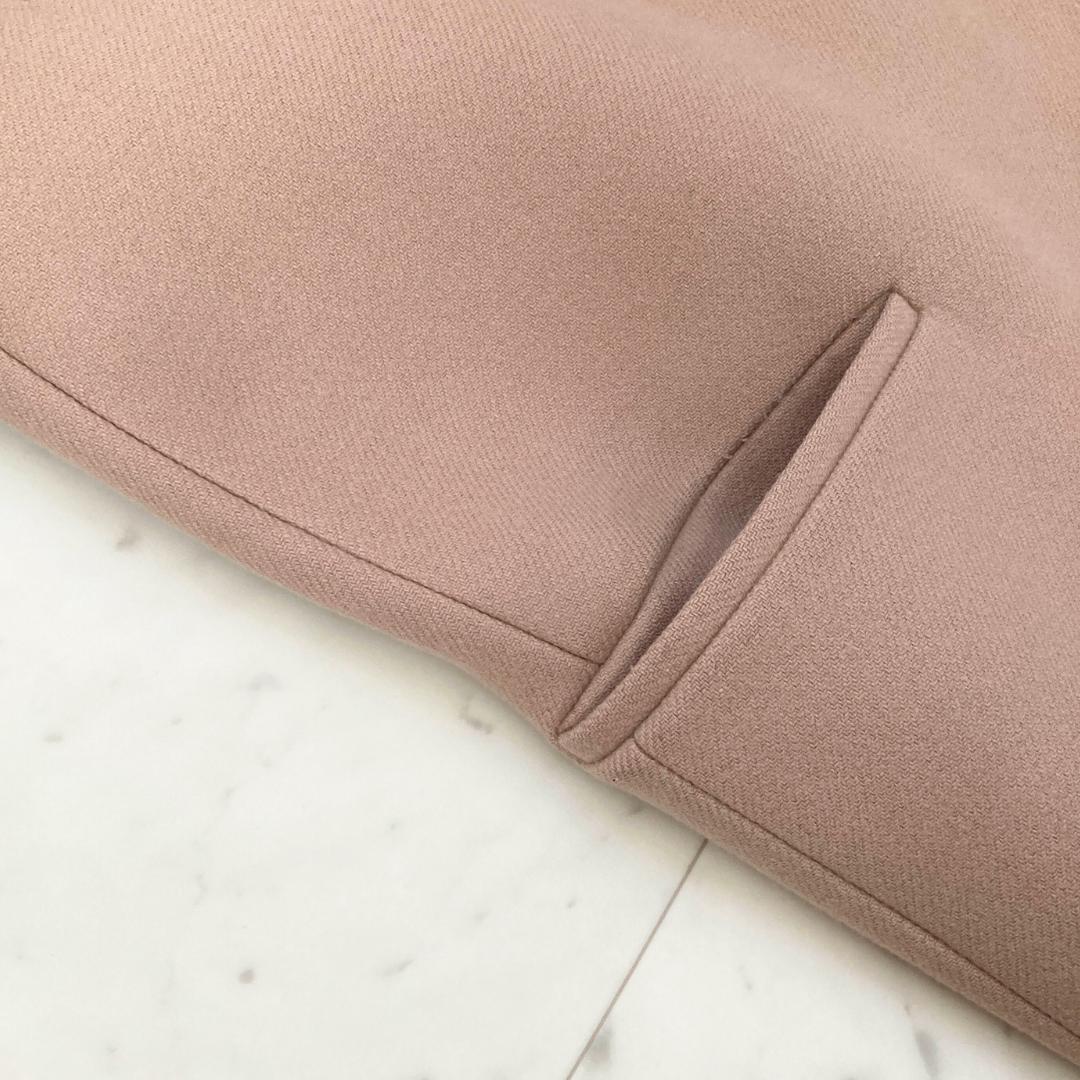 エンフォルド　カシミヤ入りメルトンチェスターコート　38 ベージュ