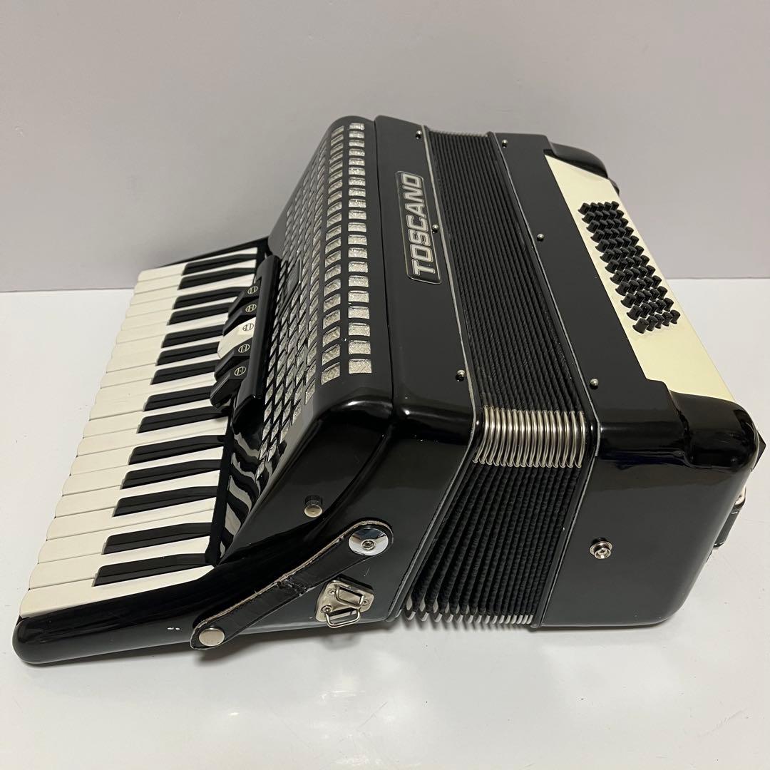 TOSCANO アコーディオン 34鍵盤 トスカーノ ブラック