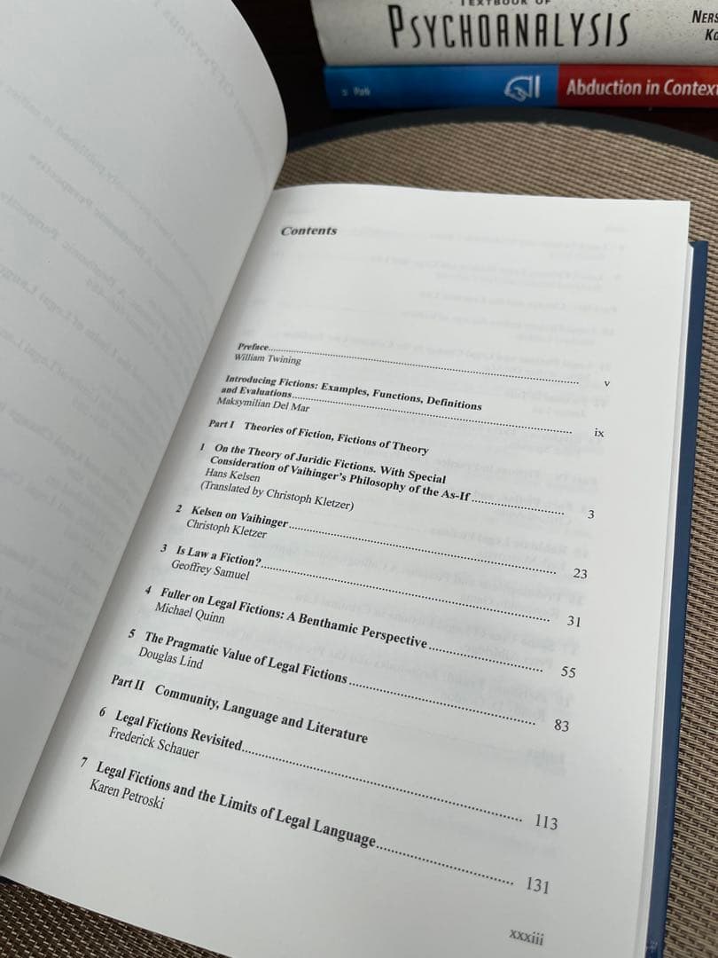 洋書 Legal Fictions in Theory and Practice