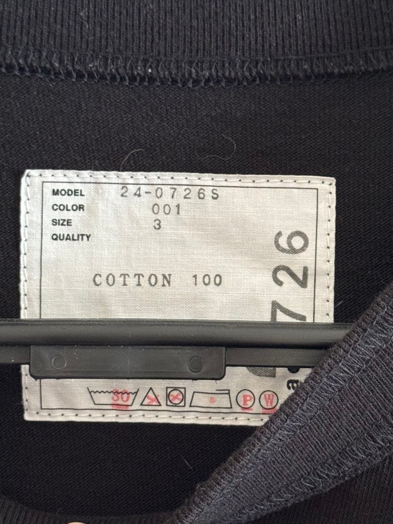 タ*カ様 サカイ　カーハート　長袖　ブラック　サイズ3