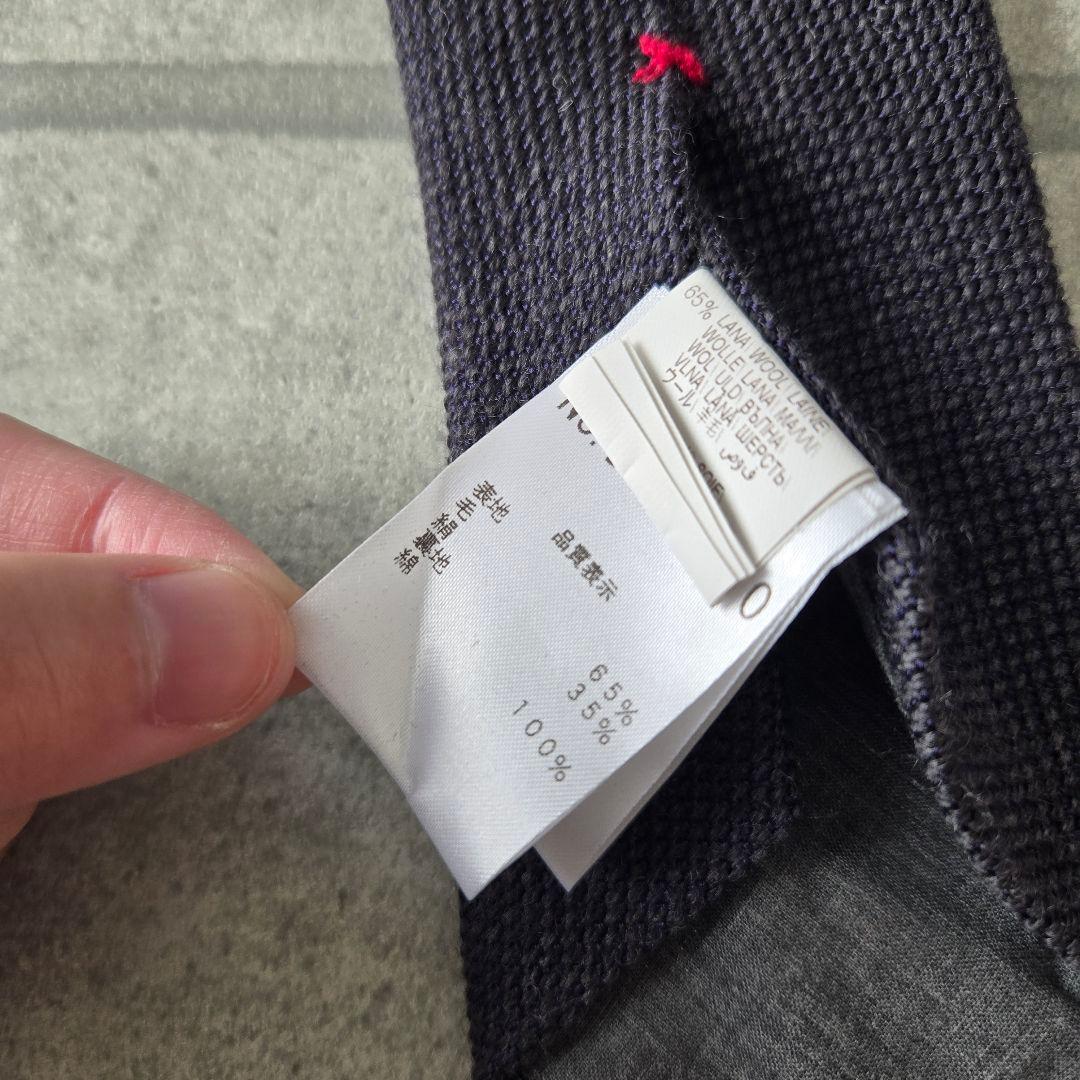 美品 ブルネロクチネリ シルク混 ソリッドタイ ナロータイ ネクタイ