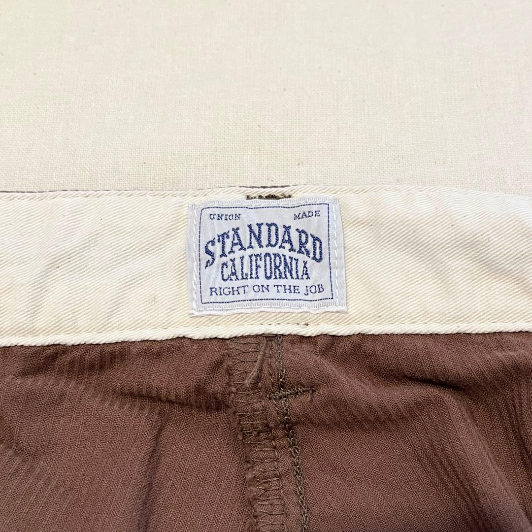 【希少★美品★W34】スタンダードカリフォルニア コーデュロイパンツ★ブラウン★