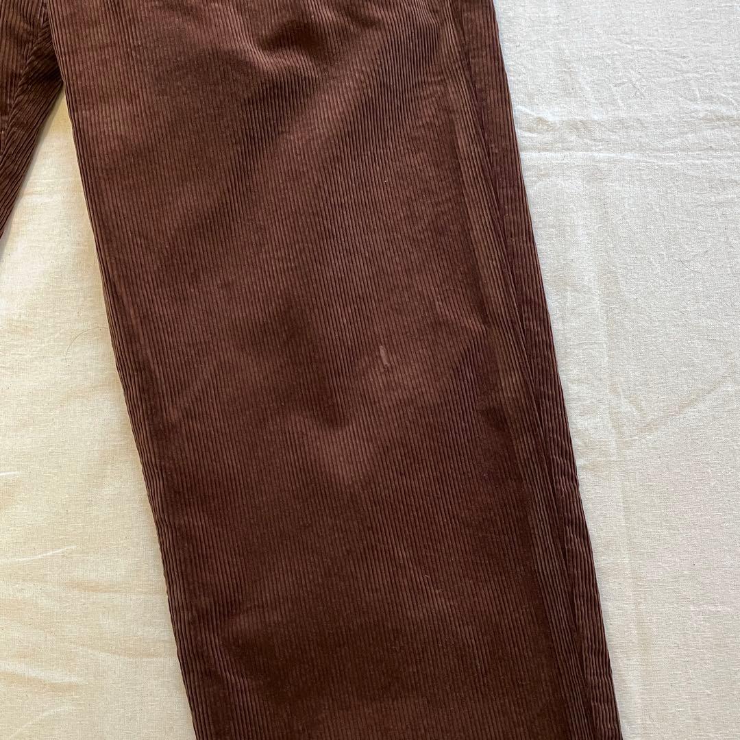 【希少★美品★W34】スタンダードカリフォルニア コーデュロイパンツ★ブラウン★