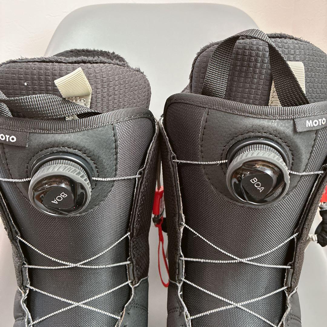 美品 BURTON MOTO BOA 26cm 黒 スノーボードブーツ