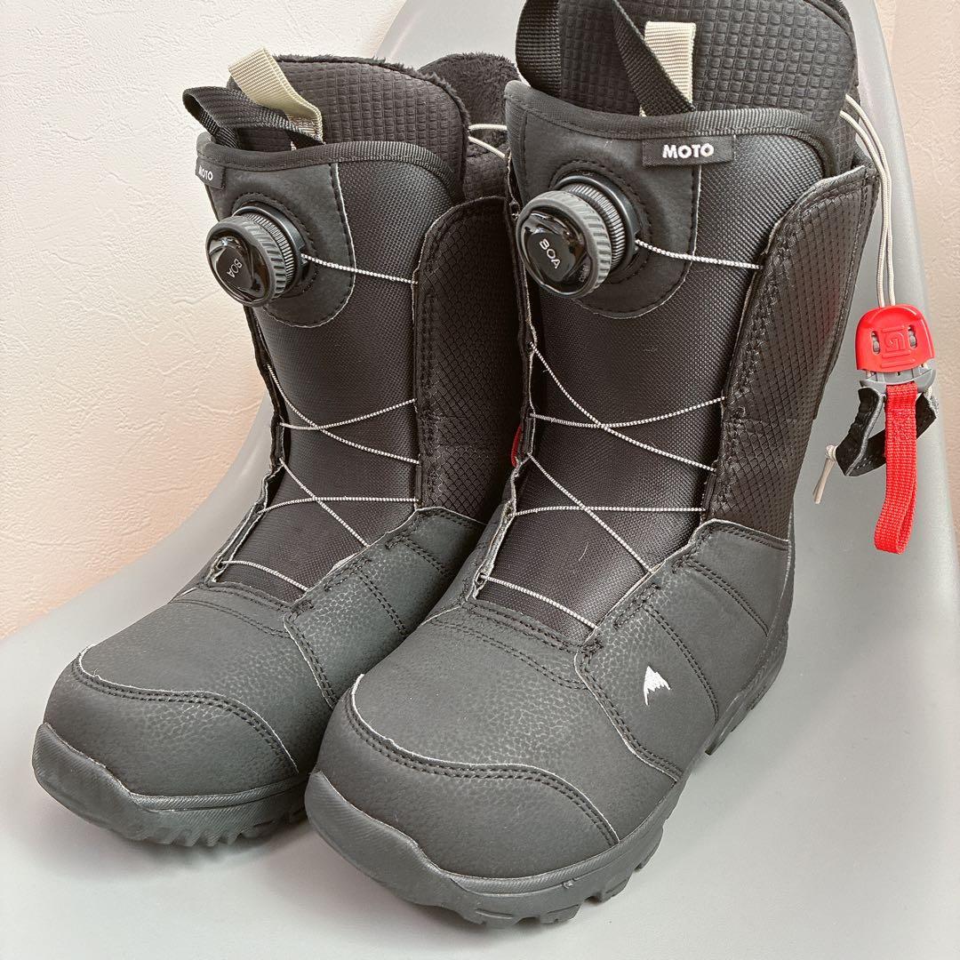 美品 BURTON MOTO BOA 26cm 黒 スノーボードブーツ