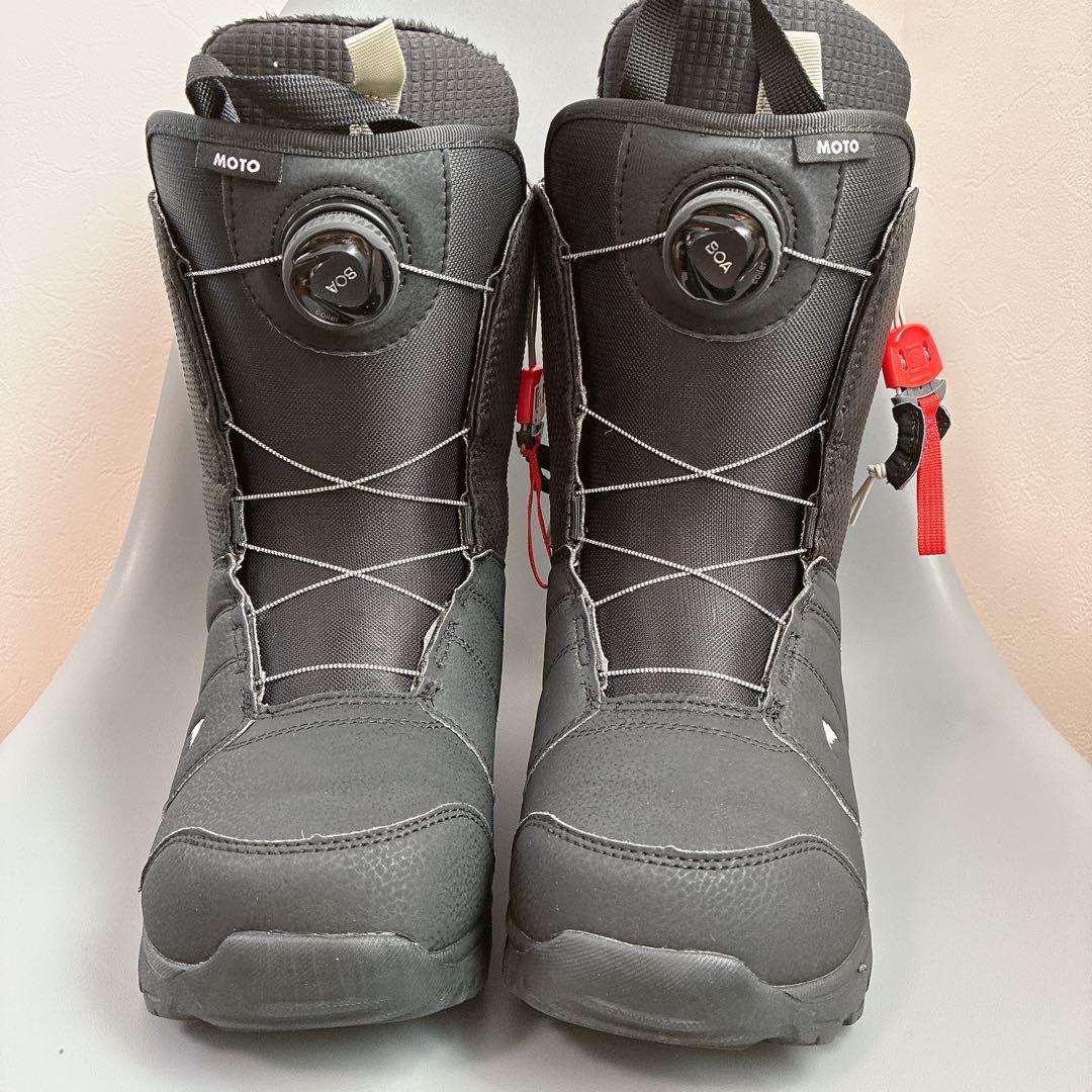 美品 BURTON MOTO BOA 26cm 黒 スノーボードブーツ