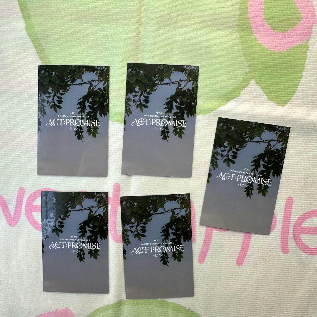 TXT ACT:PROMISE EP.2 モアゾーン 仁川 トレカ 5枚セット