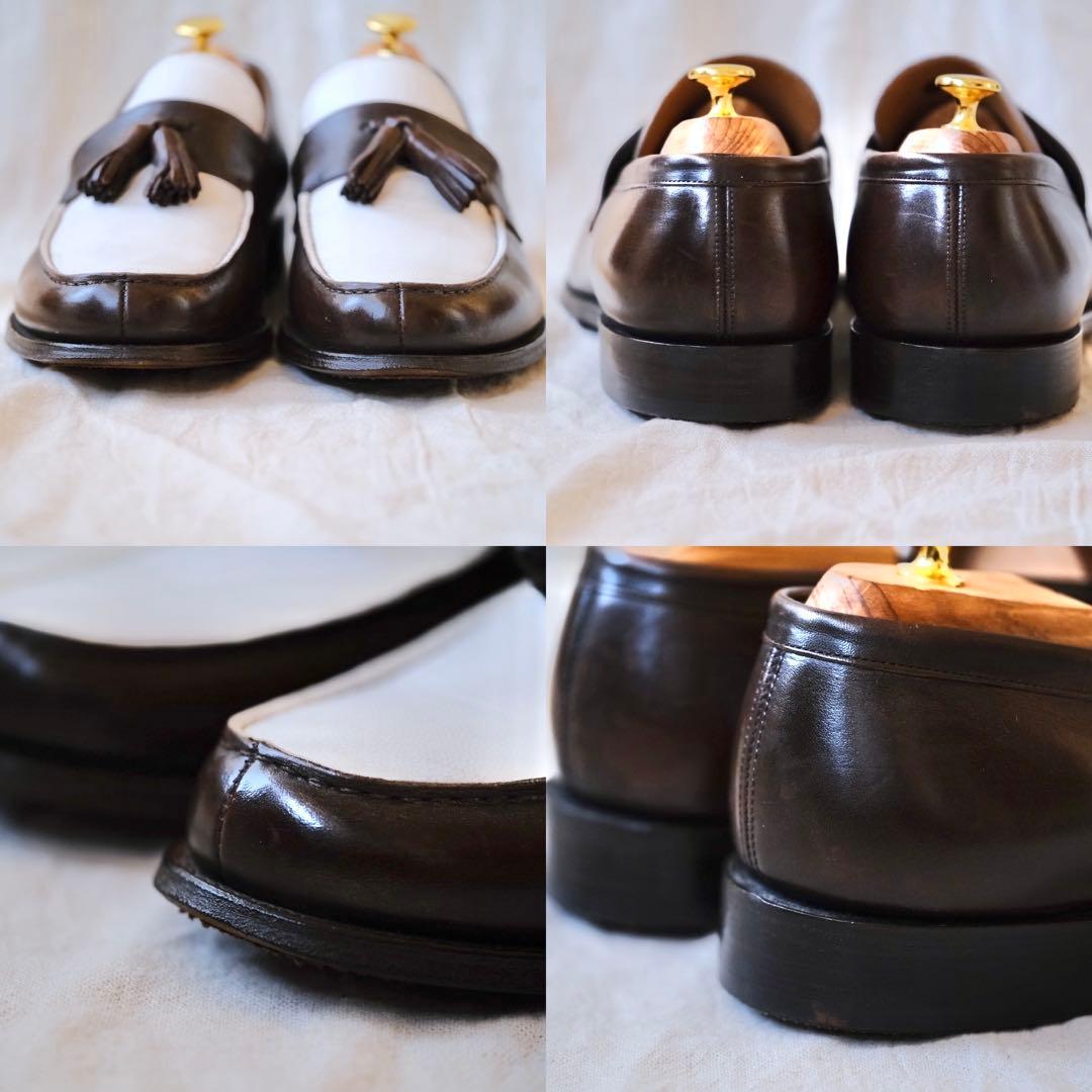 Church’sチャーチ101コンビタッセルローファー茶× 白RADLEY90F