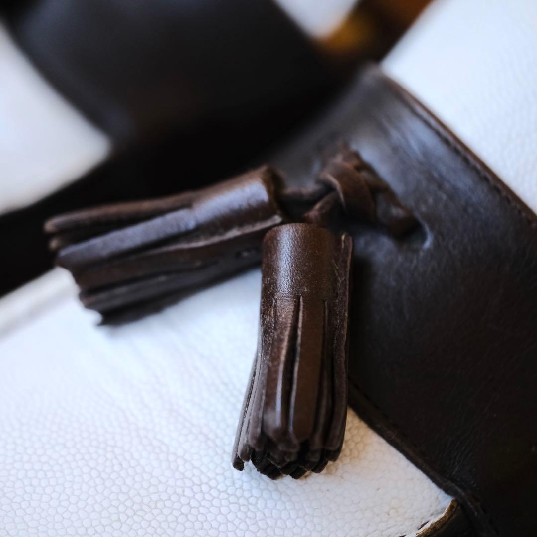 Church’sチャーチ101コンビタッセルローファー茶× 白RADLEY90F