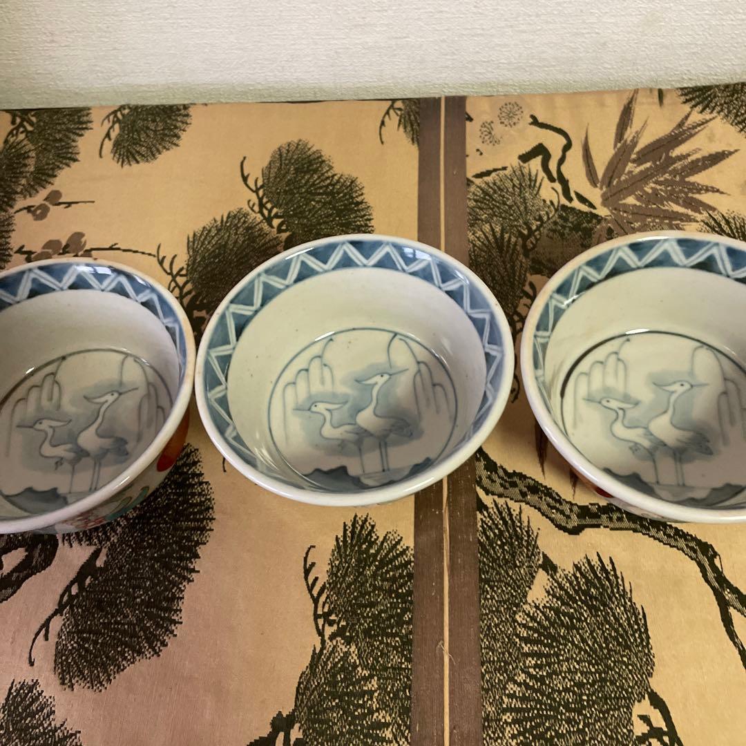 専用　すずめ様　佐藤走破　赤丸紋　小鉢