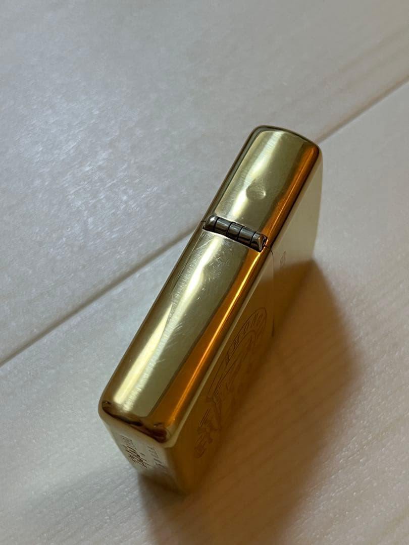 ZIPPO ジッポー オイルライター 香港 SOLID BRASS