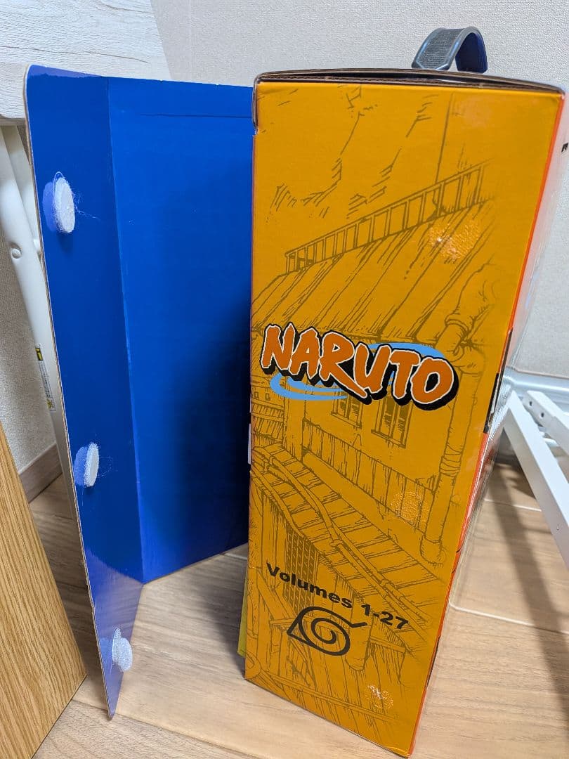 NARUTO 英語版 全巻セット (1-27巻) ボックス付き