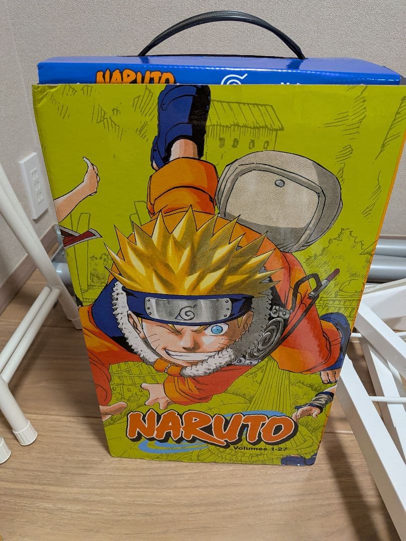 NARUTO 英語版 全巻セット (1-27巻) ボックス付き
