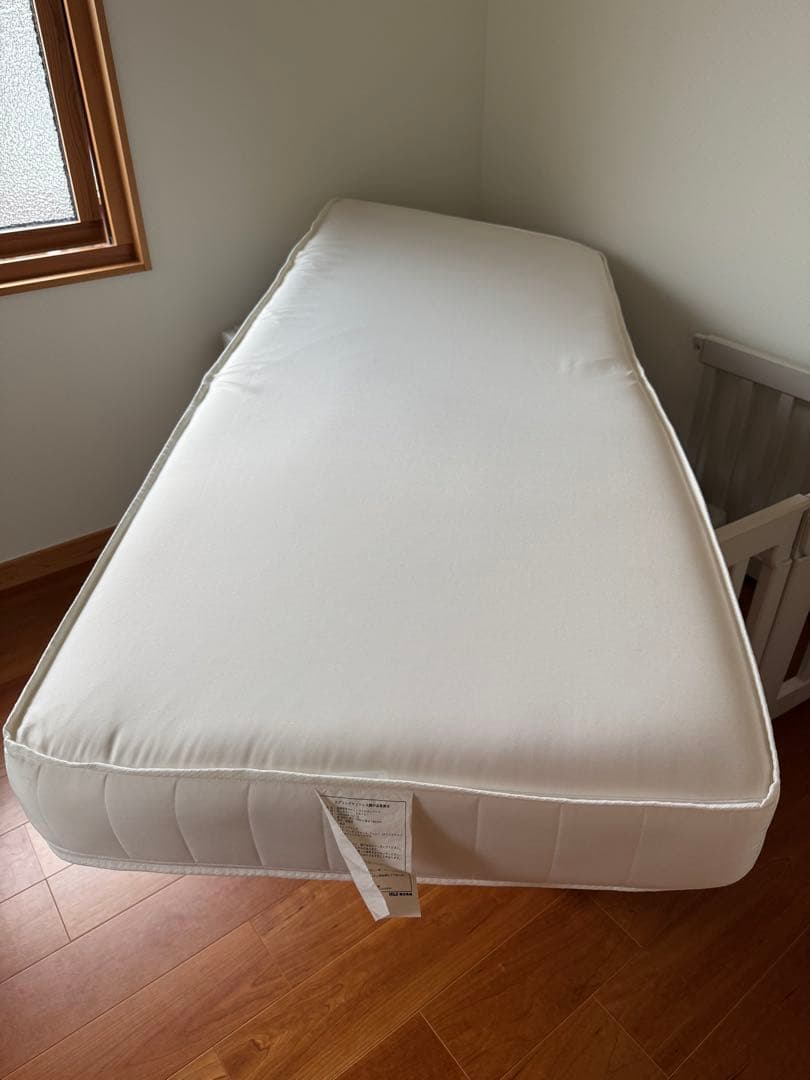 無印良品　超高密度ポケットコイルマットレス洗えるカバー　スモール(セミシングル)