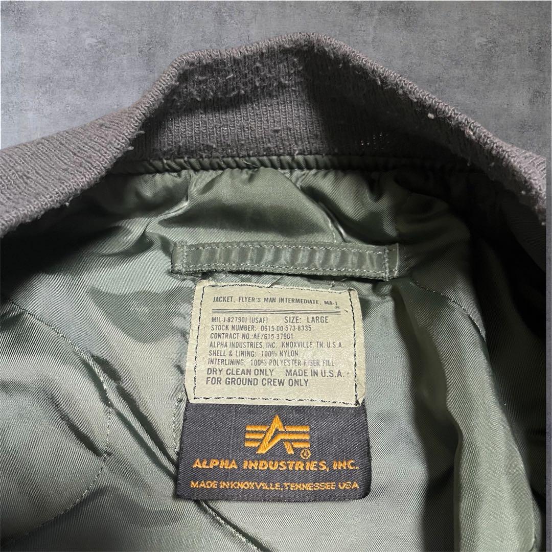 USA製 90s Alpha ma-1 flight jacket
