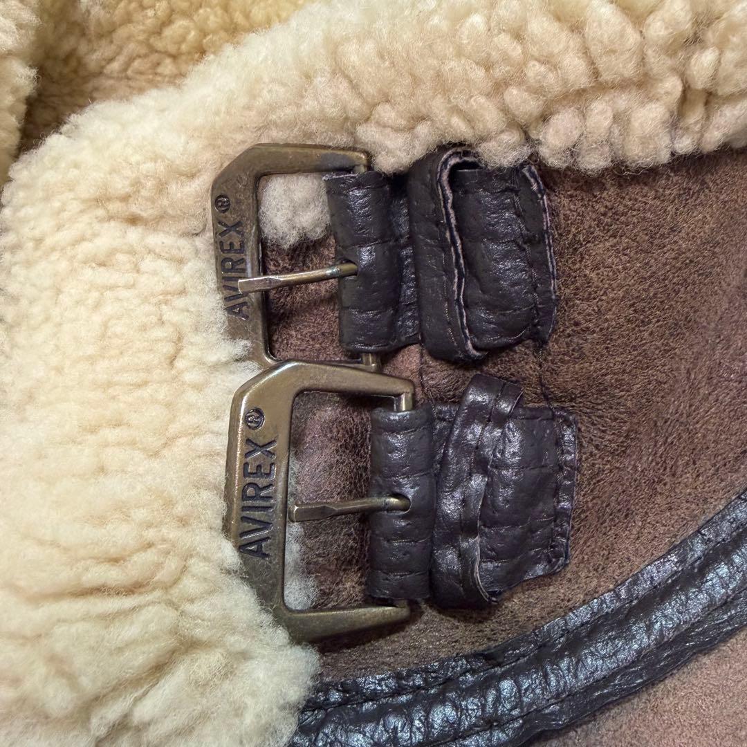 アヴィレックス AVIREX ムートン TYPE B-3 フライトジャケット S