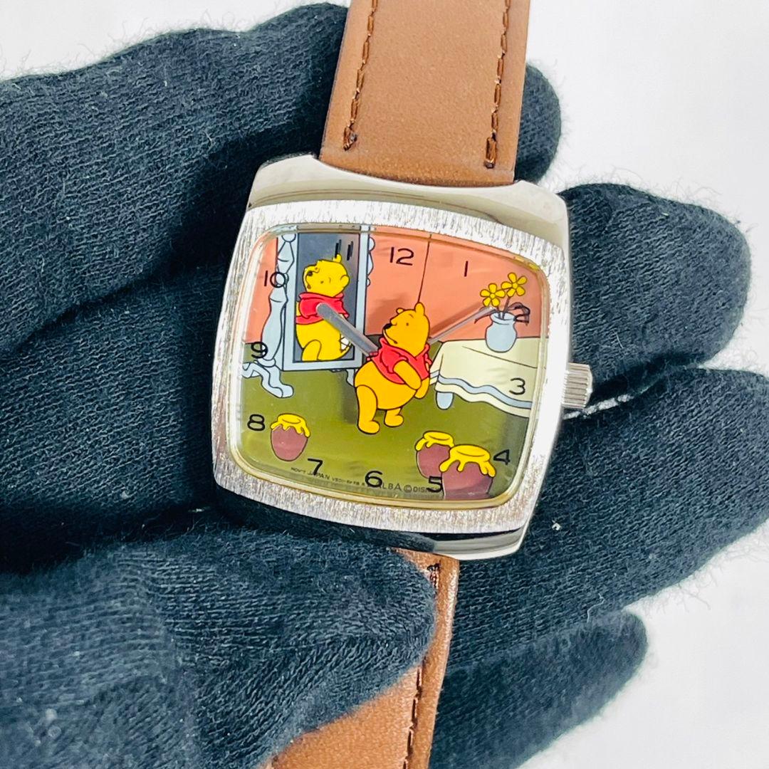 希少 レア セイコー アルバ 腕時計 クマのプーさん ディズニー
