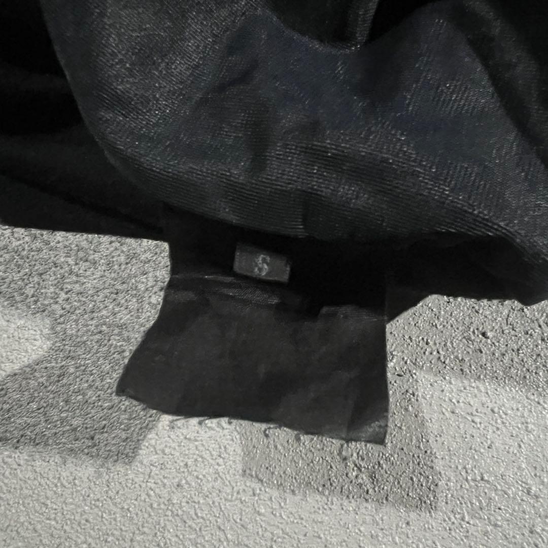 トップス PRADA SPORT fleece long shirt black