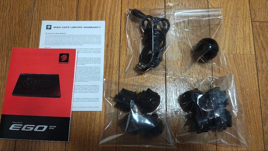 アーケードスティック MAD CATZ EGO カスタム