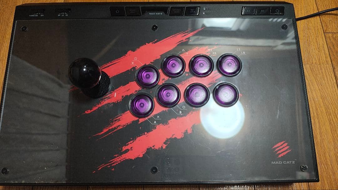 アーケードスティック MAD CATZ EGO カスタム