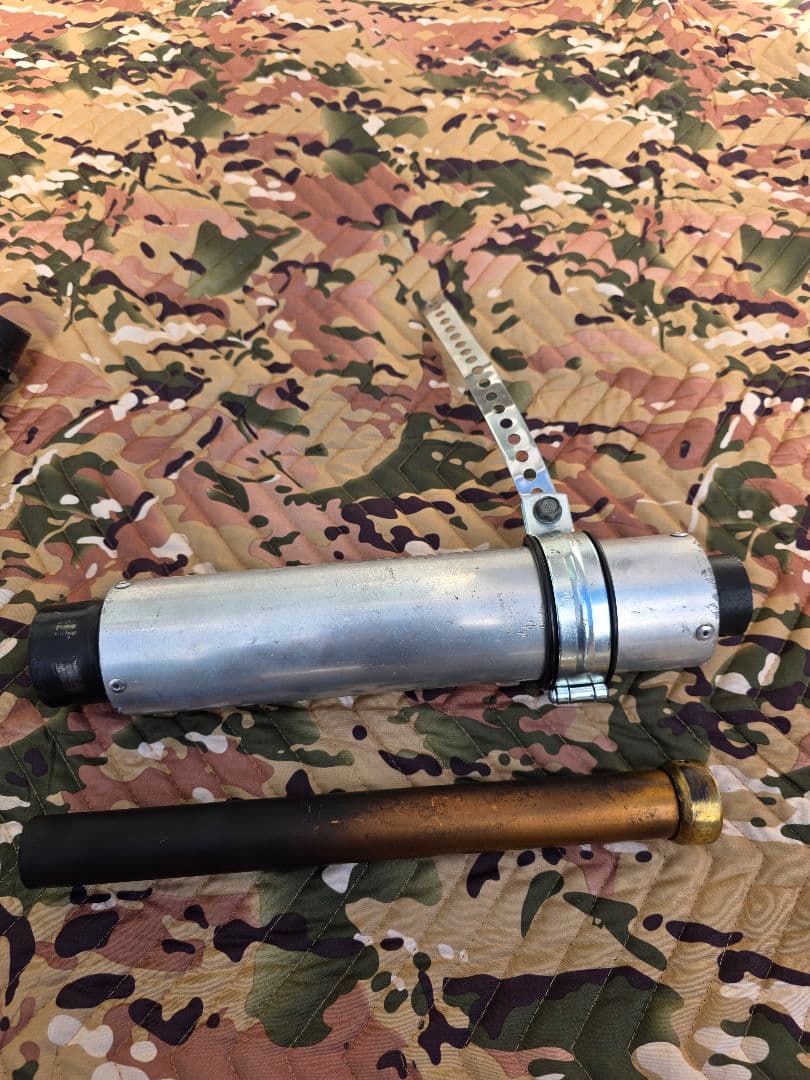 CBX 400F当時もの黒鉄4-1マフラー