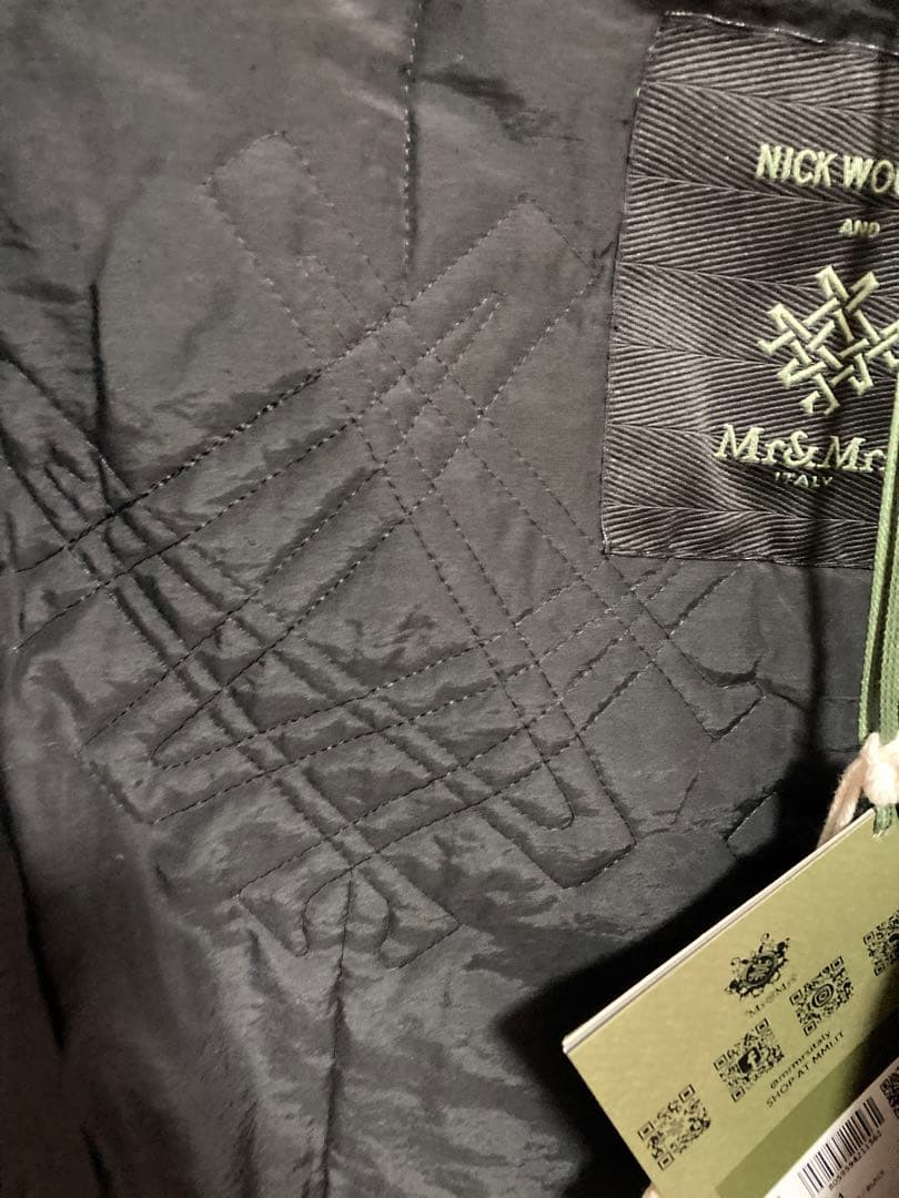 Nick Wooster × Mr.&Mrs.Italy ファー中綿コート