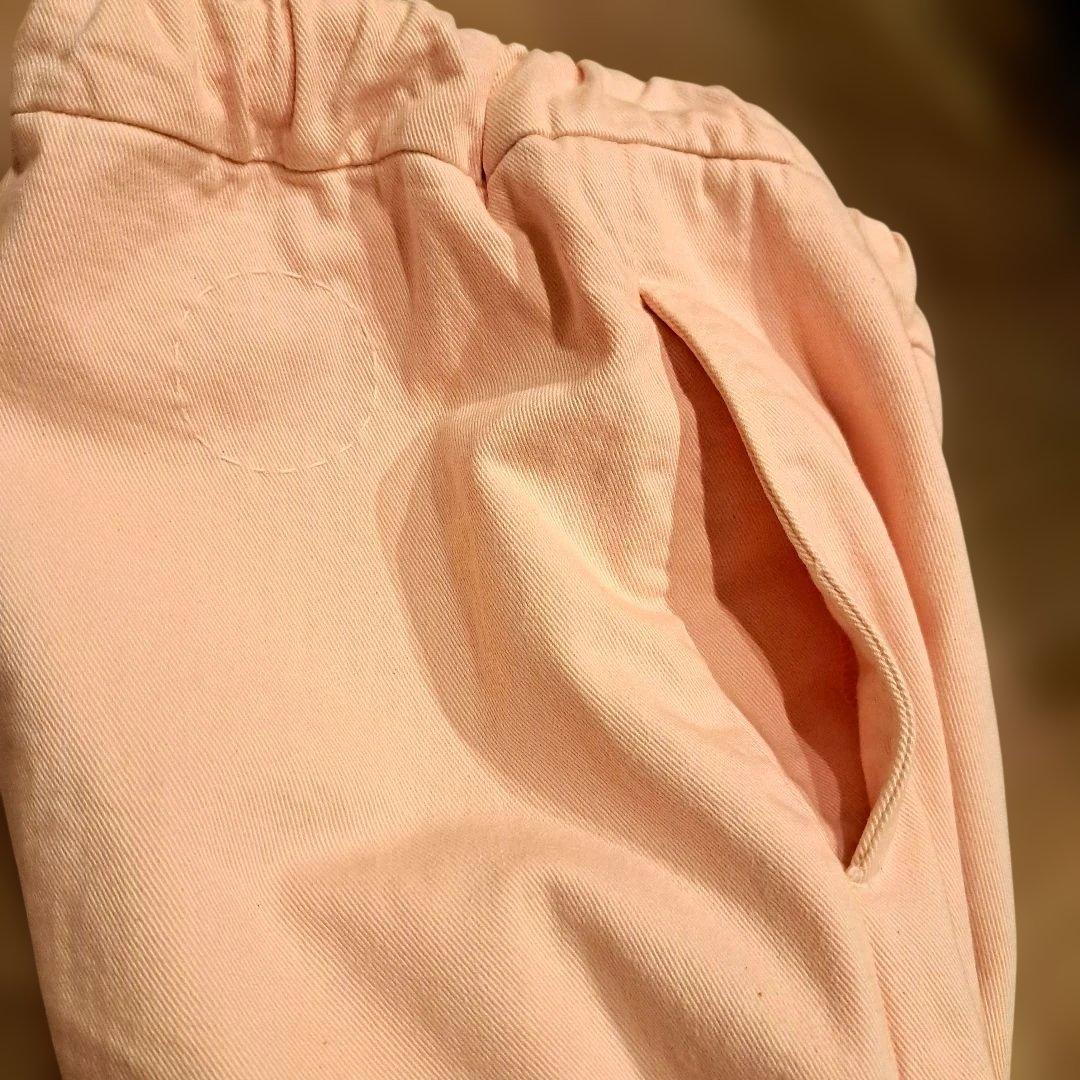 逸品　コズミックワンダー　たっつけパンツ　オーガニックコットン　ピンク