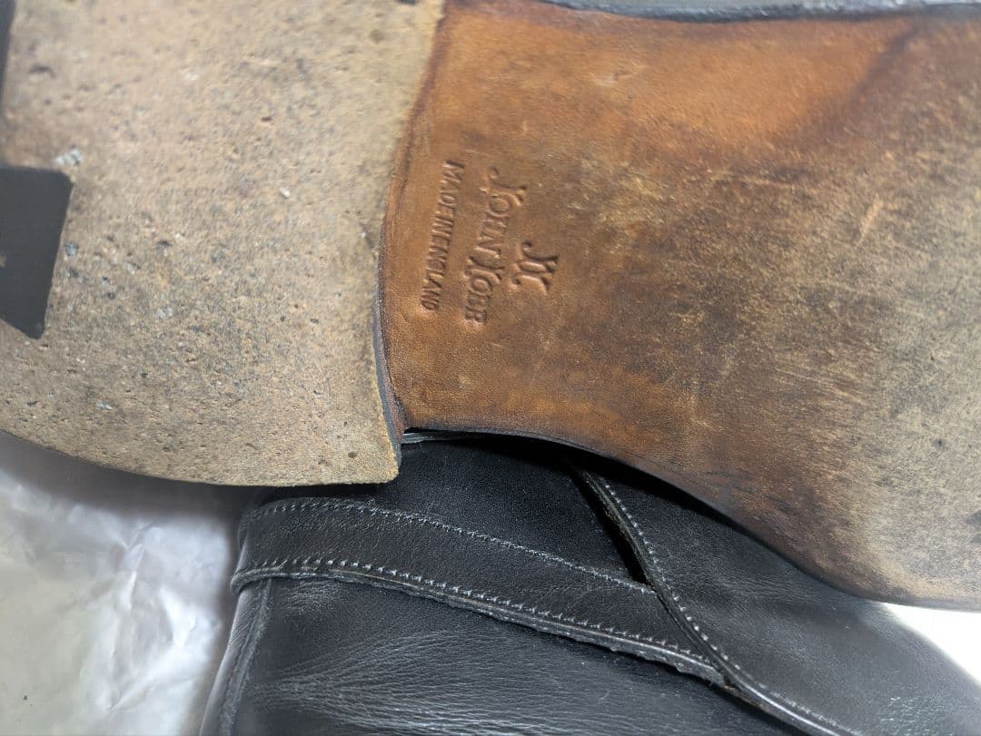 美品【JOHN LOBB】ジョンロブ JODHPOR（ジョッパー） size7E