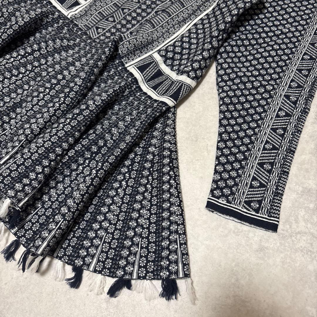 マメクロゴウチFloral Pattern Knitted Mini