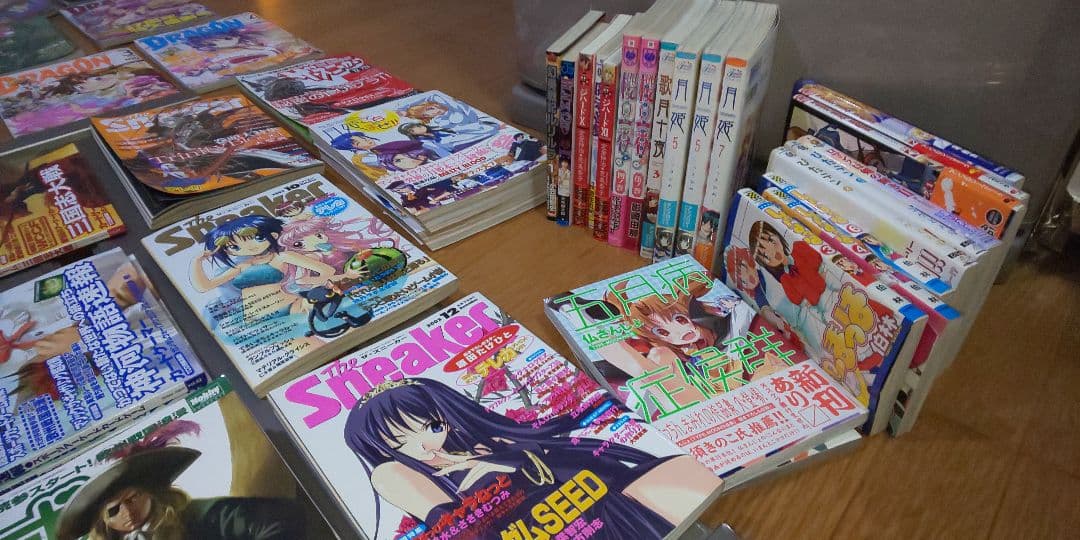 月刊ゲームマガジン コミケグッズ他 段ボール5箱 画像8～参照