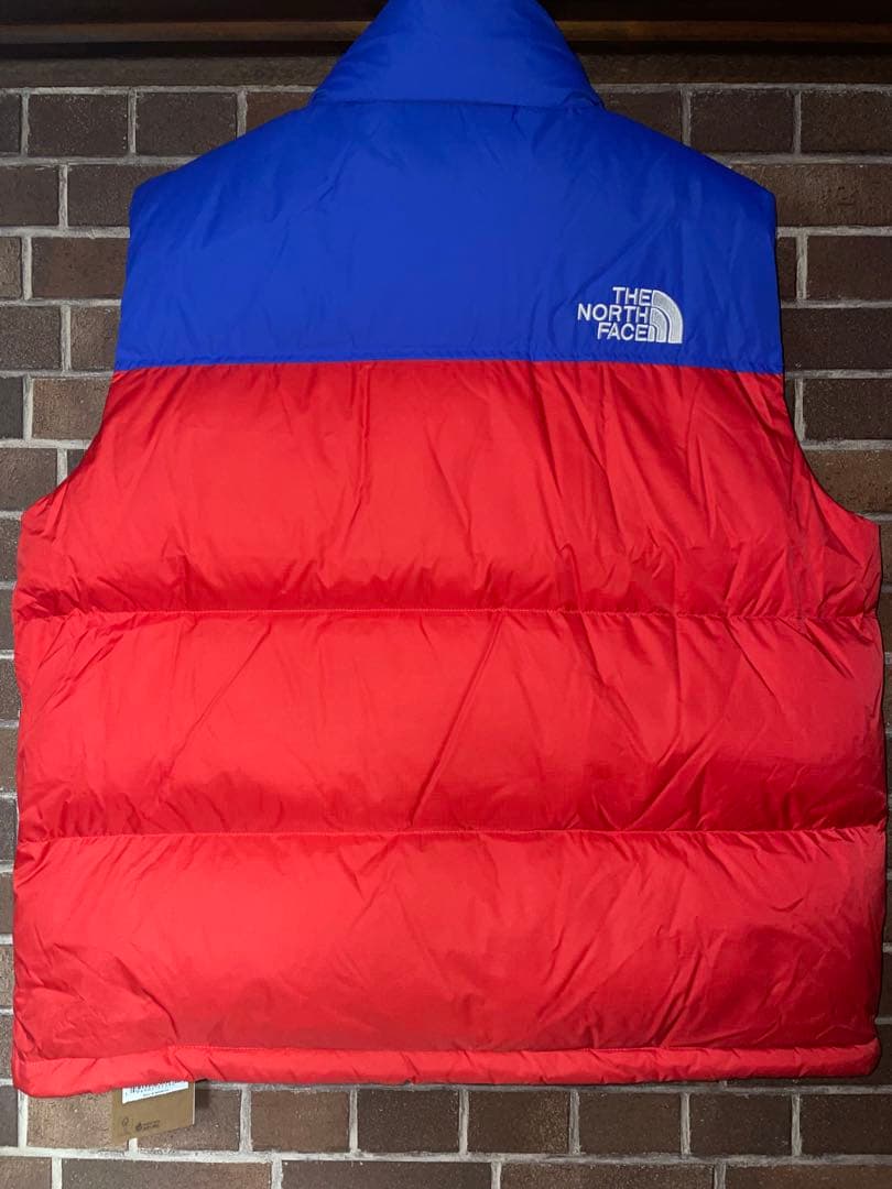north face nuptse vest pepsi xl 未使用