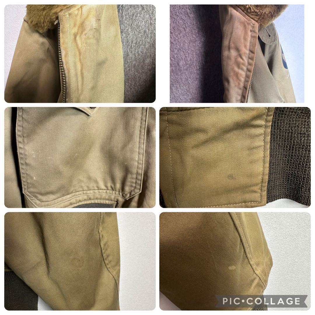 バズリクソンズ　フライトジャケット　TYPE B-10 アルパカ　モヘヤ　M