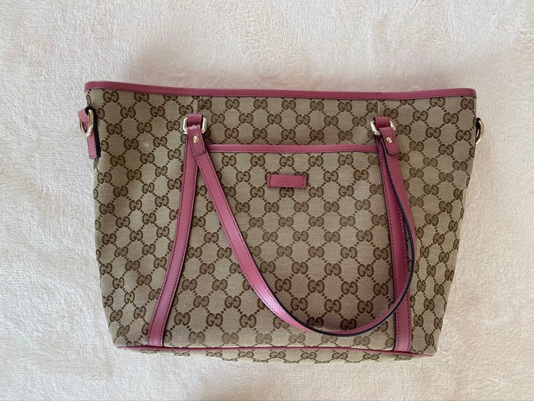 グッチピンクバック