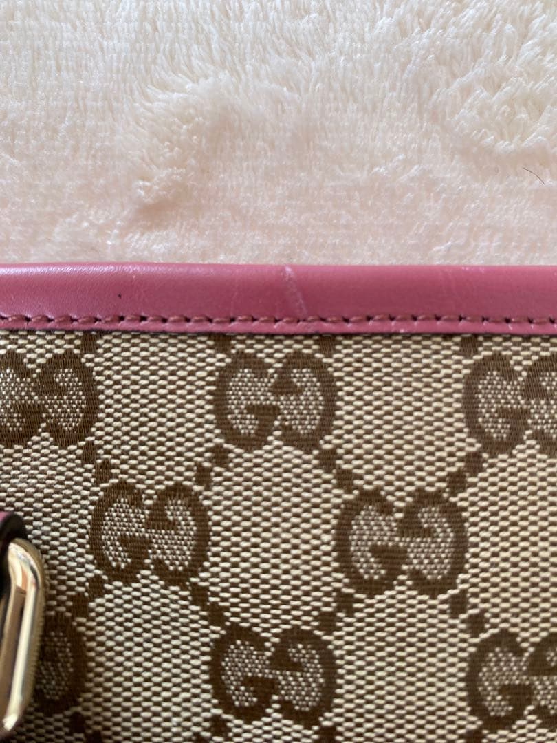 グッチピンクバック