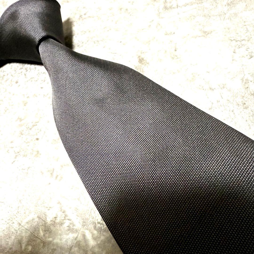 【✨極美品✨】Ermenegildo Zegna ネクタイ ソリッド 無地 希少