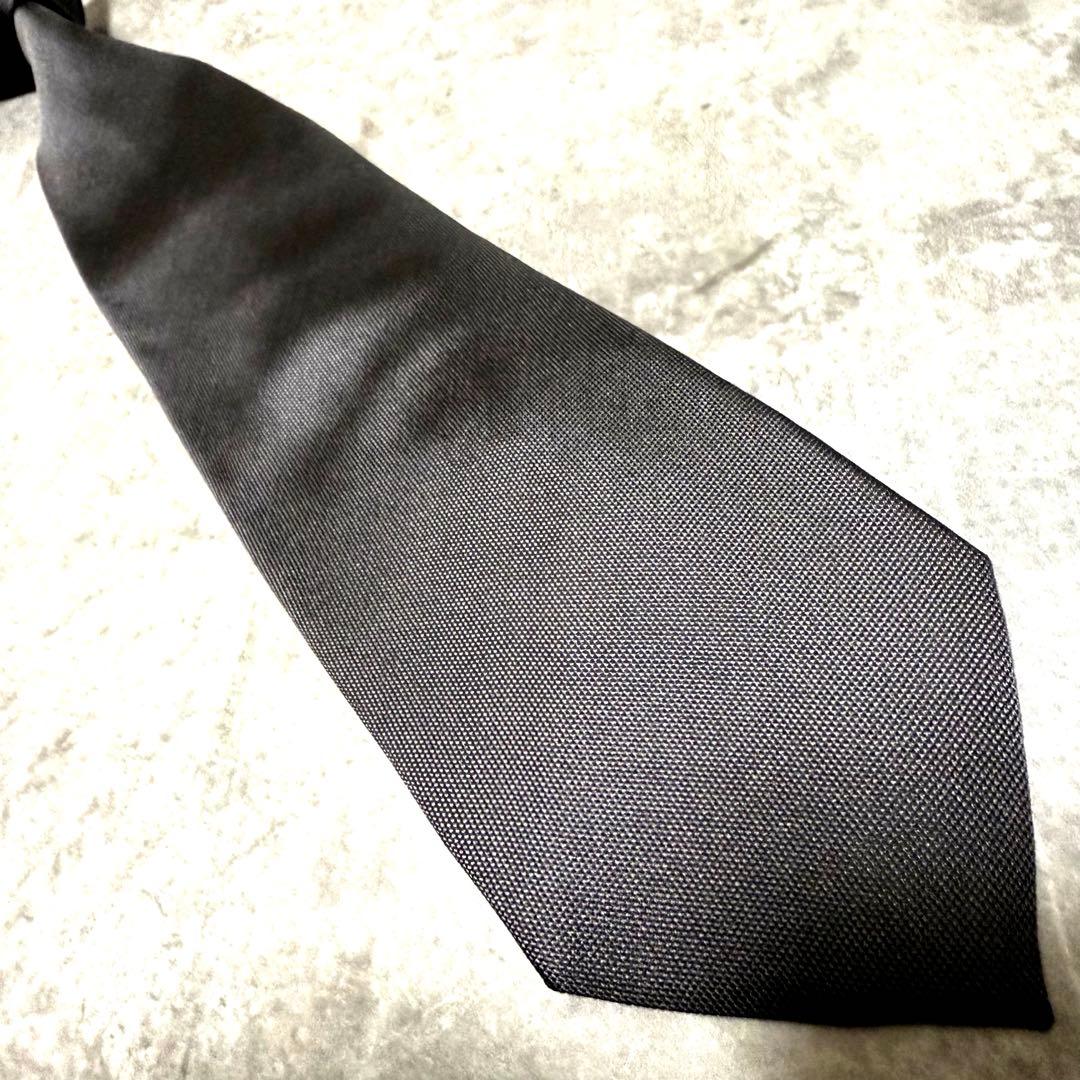 【✨極美品✨】Ermenegildo Zegna ネクタイ ソリッド 無地 希少